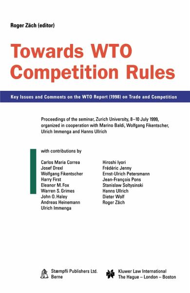 Towards WTO Competition Rules (eBook, PDF) Towards WTO Competition Rules (eBook, PDF)