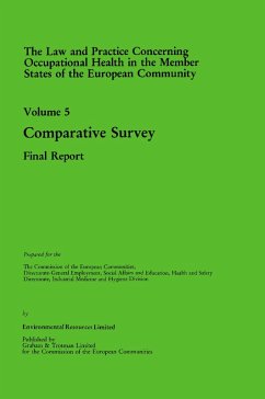 Cover Law and Practice Concerning Occupational Health in the Member States of the European Community (eBook, PDF)