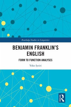 Benjamin Franklin's English (eBook, PDF) - Iyeiri, Yoko