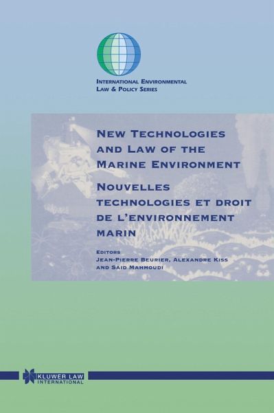 New Technologies and Law of the Marine Environment (eBook, PDF) New Technologies and Law of the Marine Environment (eBook, PDF)