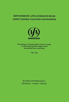 Cover IFA: How Domestic Anti-Avoidance Rules Affect Double Taxation Conventions (eBook, PDF)