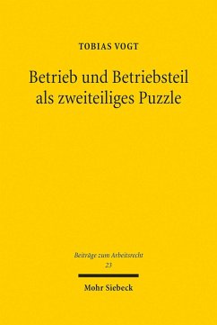 Cover Betrieb und Betriebsteil als zweiteiliges Puzzle (eBook, PDF)