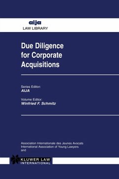 Cover Due Diligence for Corporate Acquisitions (eBook, PDF)