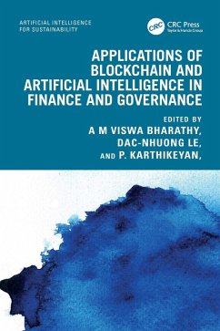 Cover Applications of Blockchain and Artificial Intelligence in Finance and Governance (eBook, PDF)