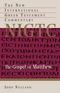 Gospel of Matthew (eBook, ePUB) - Nolland, John