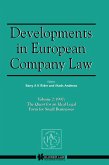 Developments in European Company Law (eBook, PDF)