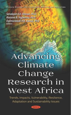 Cover Advancing Climate Change Research in West Africa: Trends, Impacts, Vulnerability, Resilience, Adaptation and Sustainability Issues (eBook, PDF)