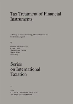 Cover Tax Treatment of Financial Instruments (eBook, PDF)