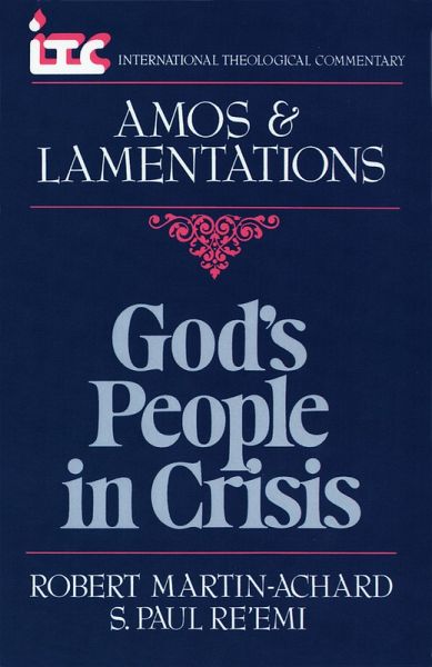 Amos and Lamentations (eBook, ePUB)