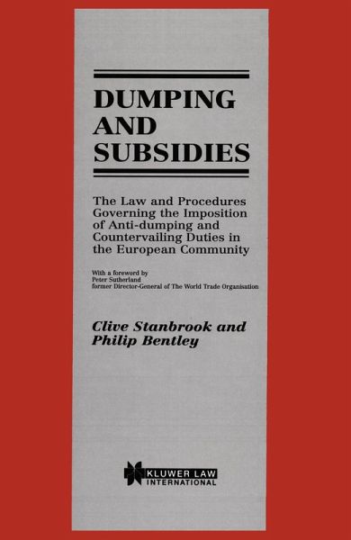 Dumping and Subsidies (eBook, PDF) Dumping and Subsidies (eBook, PDF)