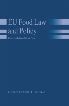 Cover EU Food Law and Policy (eBook, PDF)