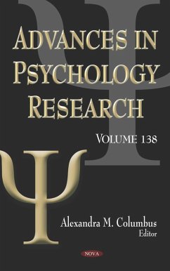 Cover Advances in Psychology Research. Volume 138 (eBook, PDF)