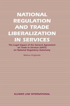 Cover National Regulation and Trade Liberalization in Services (eBook, PDF)