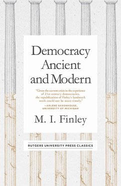 Democracy Ancient and Modern (eBook, ePUB) - M. I. Finley, Finley