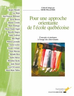 Cover Pour une approche orientante de l'école québécoise (eBook, PDF)