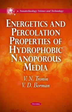 Energetics and Percolation Properties of Hydrophobic Nanoporous Media (eBook, PDF)