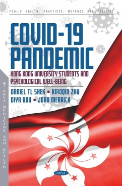 COVID-19 Pandemic: Hong Kong University Students and Psychological Well-Being (eBook, PDF)