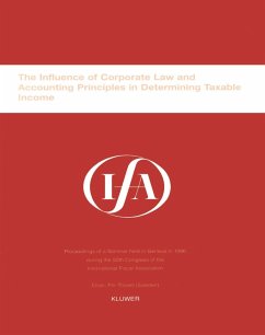 Cover IFA: The Influence of Corporate Law and Accounting Principles in Determining Taxable Income (eBook, PDF)