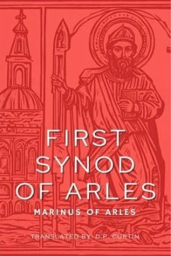 Cover First Synod of Arles (eBook, ePUB)