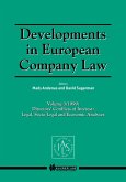 Developments in European Company Law (eBook, PDF)