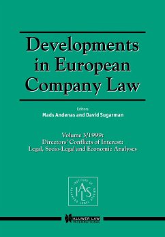 Cover Developments in European Company Law (eBook, PDF)