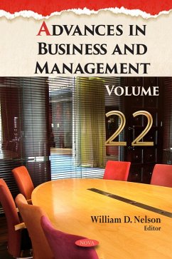 Advances in Business and Management. Volume 22 (eBook, PDF)