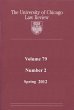 University of Chicago Law Review:... - Bild 1