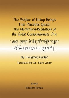 Cover The Welfare of Living Beings That Pervades Space: The Meditation-Recitation of the Great Compassionate One eBook (eBook, ePUB)