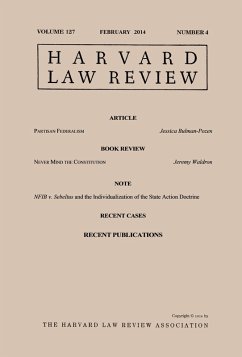 Harvard Law Review: Volume 127, Number 4 - February 2014 (eBook, ePUB) - Review, Harvard Law