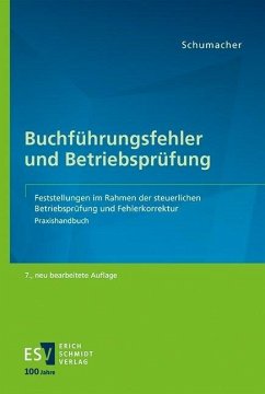 Cover Buchführungsfehler und Betriebsprüfung (eBook, PDF)