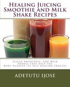 Cover Healing Juicing Smoothie and Milk Shake Recipes (The Computer User Health Solutions, #1) (eBook, ePUB)