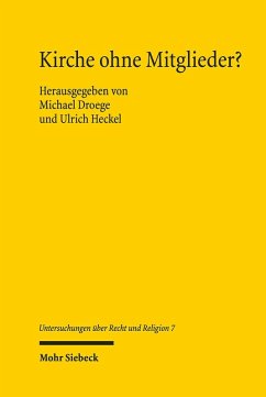 Kirche ohne Mitglieder? (eBook, PDF)