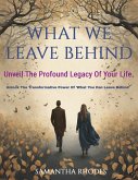 What We Leave Behind (eBook, ePUB)