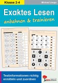 Exaktes Lesen anbahnen und trainieren (eBook, PDF)