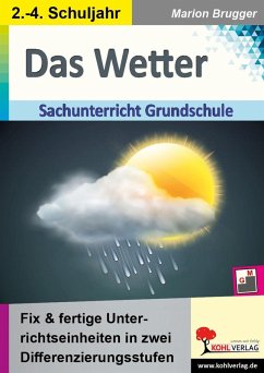 Cover Das Wetter - Sachunterricht Grundschule (eBook, PDF)