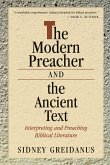 Modern Preacher and the Ancient Text (eBook, ePUB) Modern Preacher and the Ancient Text (eBook, ePUB)