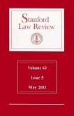 Stanford Law Review: Volume 63, Issue 5 - May 2011 (eBook, ePUB) Stanford Law Review: Volume 63, Issue 5 - May 2011 (eBook, ePUB)