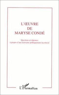 L'oeuvre de Maryse Condé (eBook, PDF) - Collectif