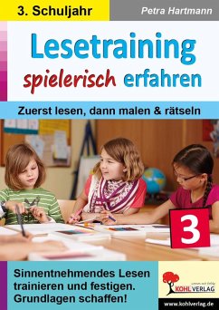 Cover Lesetraining spielerisch erfahren / Klasse 3 (eBook, PDF)