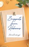 Snippets from Hebrews (eBook, ePUB)