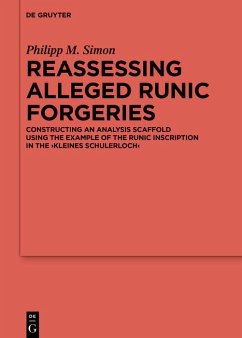 Reassessing Alleged Runic Forgeries (eBook, ePUB) - Simon, Philipp M.