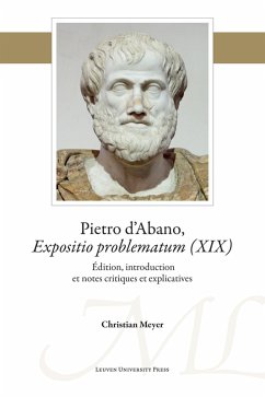 Cover Pietro d'Abano, Expositio problematum (XIX) (eBook, PDF)