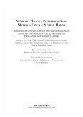 Wörter - Texte - Schreiberhände / Words - Texts - Scribal Hands (eBook, PDF)