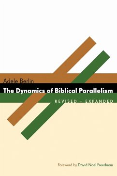 Dynamics of Biblical Parallelism (eBook, ePUB) - Berlin, Adele
