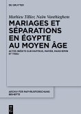 Mariages et séparations en Égypte au Moyen Âge (eBook, PDF) Mariages et séparations en Égypte au Moyen Âge (eBook, PDF)