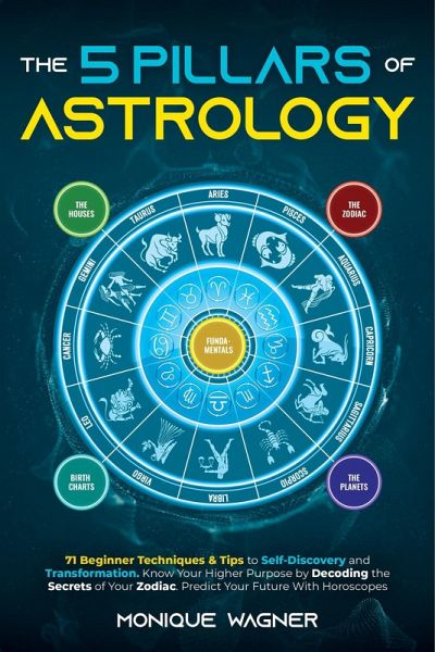 The 5 Pillars of Astrology: 71 Beginner Techniques & Tips to Self-Discovery and Transformation. Know Your Higher Purpose by Decoding the Secrets of Your Zodiac. Predict Your Future With Horoscopes (eBook, ePUB) The 5 Pillars of Astrology: 71 Beginner Techniques & Tips to Self-Discovery and Transformation. Know Your Higher Purpose by Decoding the Secrets of Your Zodiac. Predict Your Future With Horoscopes (eBook, ePUB)