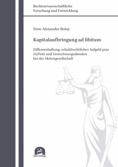 Cover Kapitalaufbringung ad libitum (eBook, PDF)