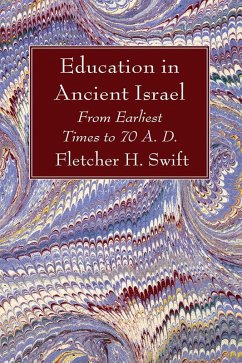 Cover Education in Ancient Israel (eBook, PDF)