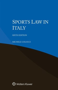Cover Sports Law in Italy (eBook, PDF)