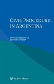 Civil Procedure in Argentina (eBook, PDF) Civil Procedure in Argentina (eBook, PDF)